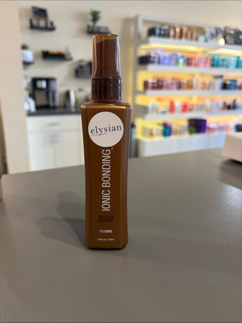 Ionic Bonding Brazilian Blowout Spray - Brown